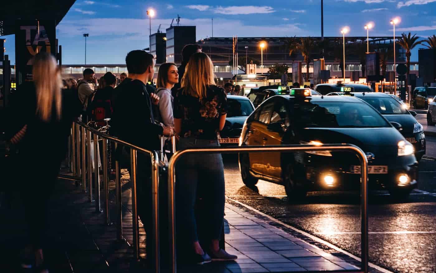 Barcelona Airport Taxi Rank